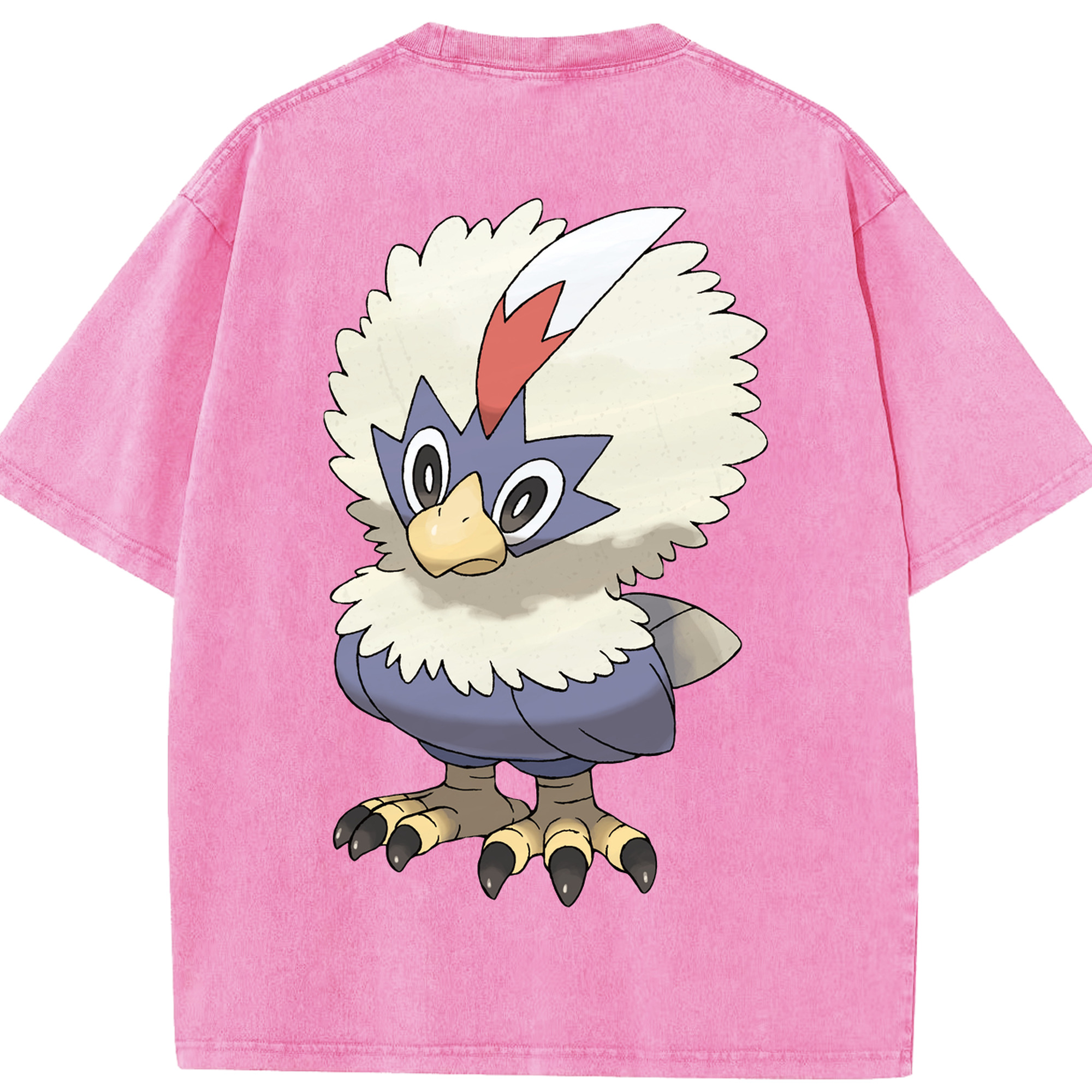 （画像用） ポケットモンスター Pokémon 綿100% ヴィンテージ風 半袖Tシャツ（背面プリント）